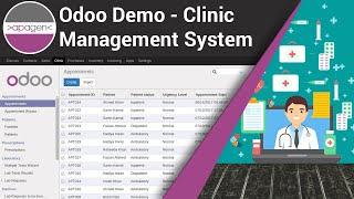 Odoo Demo - Clinic Management System | Apagen Solutions Pvt. Ltd. (Odoo Service Provider)