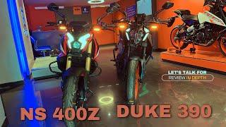 2024 KTM Duke 390 vs Bajaj Pulsar NS 400: A Comprehensive Comparison | MotoPreach