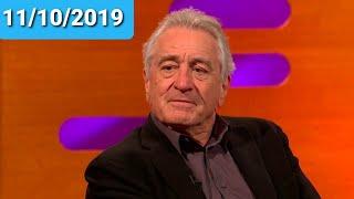 FULL Graham Norton Show 11/10/2019 Robert De Niro, Sienna Miller, Paul Rudd, James Blunt