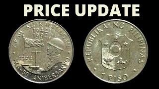 Philippines 1 Piso Araw Ng Kagitingan Coin 1942-1992/magkano na kaya value..