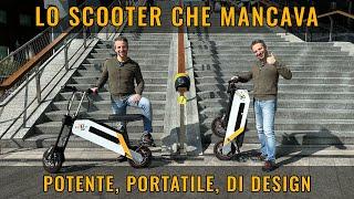 SCOOTER PORTATILE da 45km/h. POTENTE PIEGHEVOLE e DI DESIGN