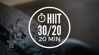 Workout Timer With Music - 30 sec work 20 sec rest | Mix 106