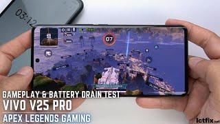 Vivo V25 Pro Apex Legends Gaming test | Dimensity 1300, 120Hz Display