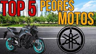 TOP 5 DE LAS PEORES MOTOS YAMAHA DEL AÑO