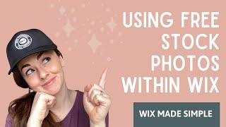 How to Find & Use Stock Photos in Wix