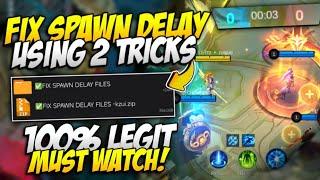 HOW TO FIX SPAWN DELAY IN MOBILE LEGENDS! Using these 2 Tricks - MLBB Tutorial on Fixing Delay