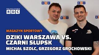 DZIKI WARSZAWA VS. CZARNI SŁUPSK "TO TURBO WAŻNY MECZ" | #KOSZYKÓWKA W MAGAZYNIE SPORTOWYM RDC