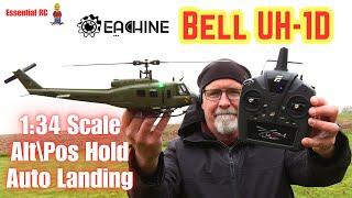 ICONIC HUEY ! NEW Eachine E190 1:34 UH-1 Helicopter with Altitude/Position Hold