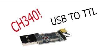 Программатор на CH340. USB TO TTL.