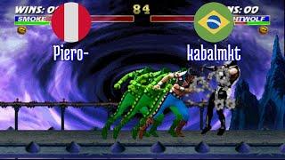 FT5 @umk3: Piero- (PE) vs kabalmkt (BR) [Ultimate Mortal Kombat 3 Fightcade] Mar 5