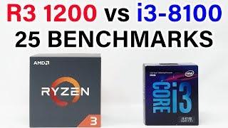 Intel i3-8100 vs Ryzen 3 1200 - Which Should You Buy?