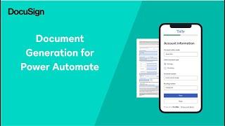 Document Generation for Power Automate
