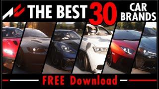 THE BEST 30 Car Brands mods - Assetto Corsa FREE Download