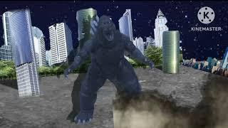 Godzilla 1994 green screen test