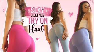 SEXY Yoga Leggings Try On Haul (HOT!) | Melanie Taylor