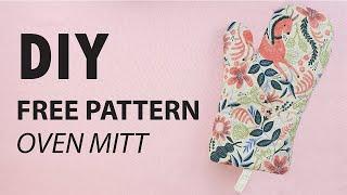 DIY Free Pattern - Oven mitt