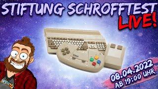 THE A500 Mini (Amiga Mini) Unboxing und live Test | Stiftung Schrofftest