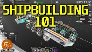  Ship building guide for Avorion basic level | like Minecraft in space | Indie space sim tutorial