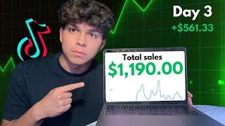 I Tried Dropshipping Using TikTok Ads For The First Time (Insane Results)