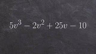 How to Factor by grouping - Factor by grouping - Factoring a polynomial