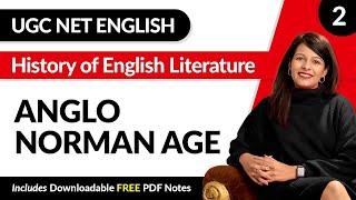 UGC NET English June 2025 | Anglo Norman Age | History of English Literature