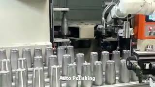 Excellent manufacturer of stainless steel tumbler- How auto polishing is made