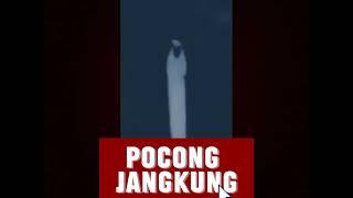 VIRAL‼️PENAMPAKAN POCONG JANGKUNG #shorts #penampakan