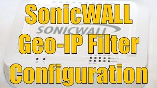 Dell SonicWALL Geo-IP Filter Configuration