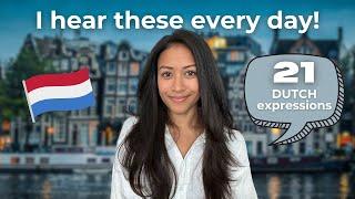 Learn 21 common DUTCH expressions in 12 minutes