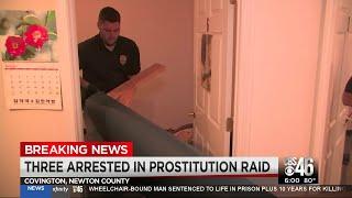 Police raid Newton County massage parlors