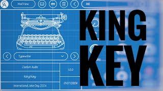 FREE! Caelum Audio King Key | Great App for Typewriter & Computer Keyboard Sounds (AUv3 AAX VST3 AU)