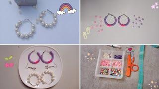 three earrings ideas at no cost _ Make it yourself