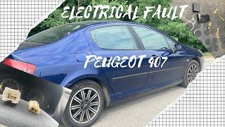 PEUGEOT 407. Вентилятор обдува салона.