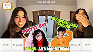 AUTO TERPESONA - Prank Nyamar Jadi Culun di OmeTV Internasional