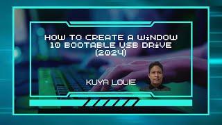 Computer 101: How to Create a Window 10 Bootable USB Drive (2024)