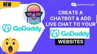 AI Chatbot and Live Chat for GoDaddy Websites | 2021 | No Code