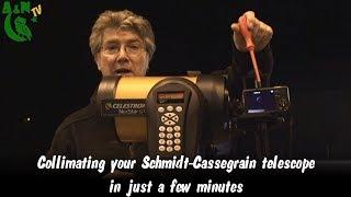 Collimating your Schmidt-Cassegrain telescope in just a few minutes