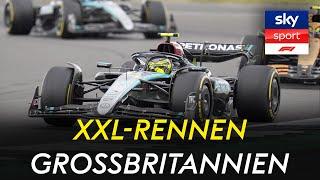 Regenspektakel in Silverstone! | Rennen - XXL Highlights | Großer Preis von Großbritannien | F1