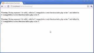 PHP Tutorial # 31 Functions with Argument