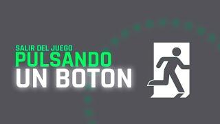 Salir del juego pulsando un boton en Unity