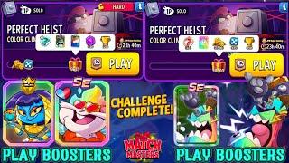 2 Solo/ Perfect Heist Color Climb Solo Challenge 9675 and 18500 Score Match Masters