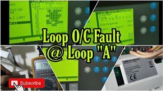 Troubleshooting fire alarm system || Loop O/C Fault || Zone 000 A Loop fault || Minerva