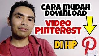 Cara Mudah Download Video Pinterest Tanpa Aplikasi di HP