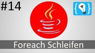 Java Tutorial Deutsch (German) [14/24] - Foreach Schleifen