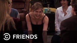 Rachel Tries To Kiss Joshua During Spin The Bottle | Friends