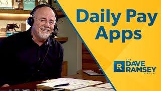 New App Let's You Get Paid Daily - Dave Ramsey Rant