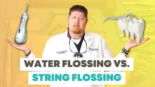 Water Flossing vs. String Flossing - Which is Better?