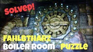 Skyrim SE: Fahlbtharz Boiler Room Puzzle