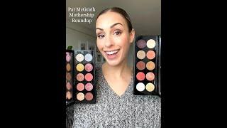 PAT MCGRATH MOTHERSHIPS! Which palette to buy?? Swatches and review.