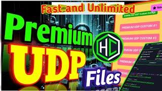 Download Fast Premium UDP custom Configs and import on Http Custom | Easy Guide